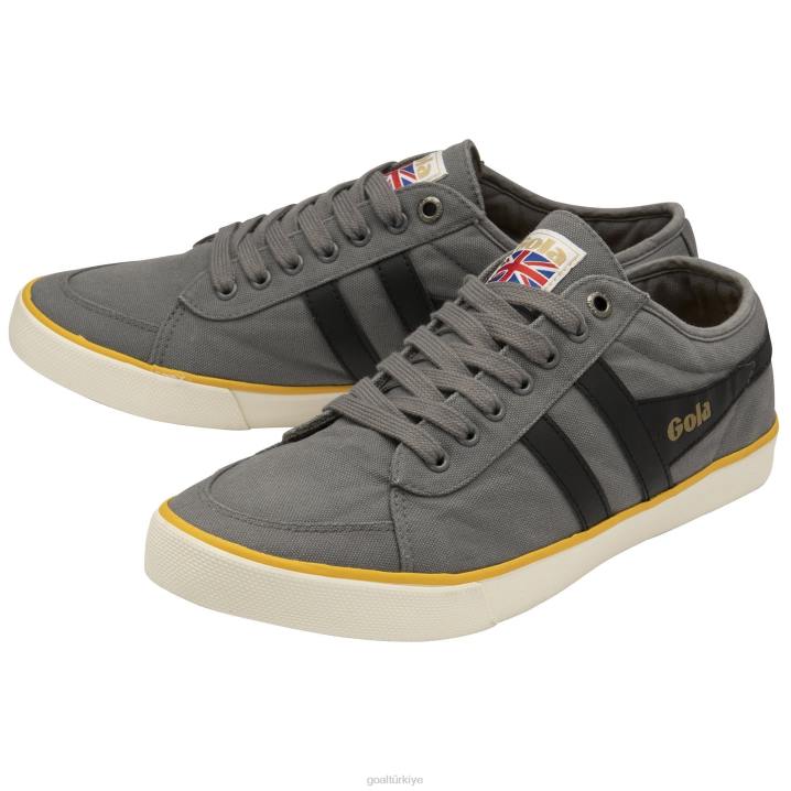ayakkabı Z2PF87 erkekler Gola vegan klasikleri comet plimsoll spor ayakkabı 3 kül/siyah/güneş