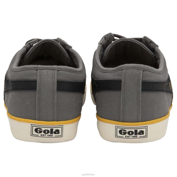 ayakkabı Z2PF87 erkekler Gola vegan klasikleri comet plimsoll spor ayakkabı 3 kül/siyah/güneş