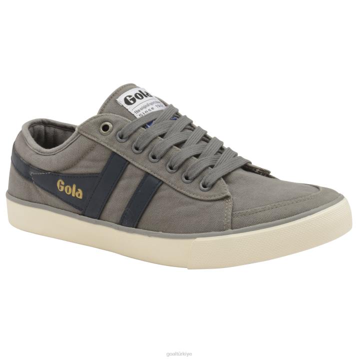 ayakkabı Z2PF88 erkekler Gola vegan klasikleri comet plimsoll spor ayakkabı 4 kül/donanma