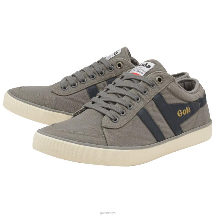 ayakkabı Z2PF88 erkekler Gola vegan klasikleri comet plimsoll spor ayakkabı 4 kül/donanma