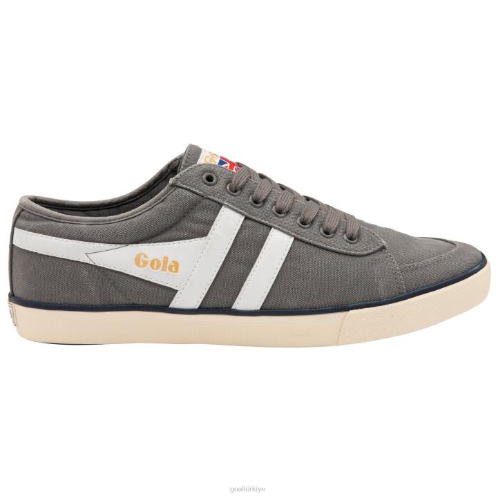 ayakkabı Z2PF89 erkekler Gola vegan klasikleri comet plimsoll spor ayakkabı 4 kül/beyaz/lacivert