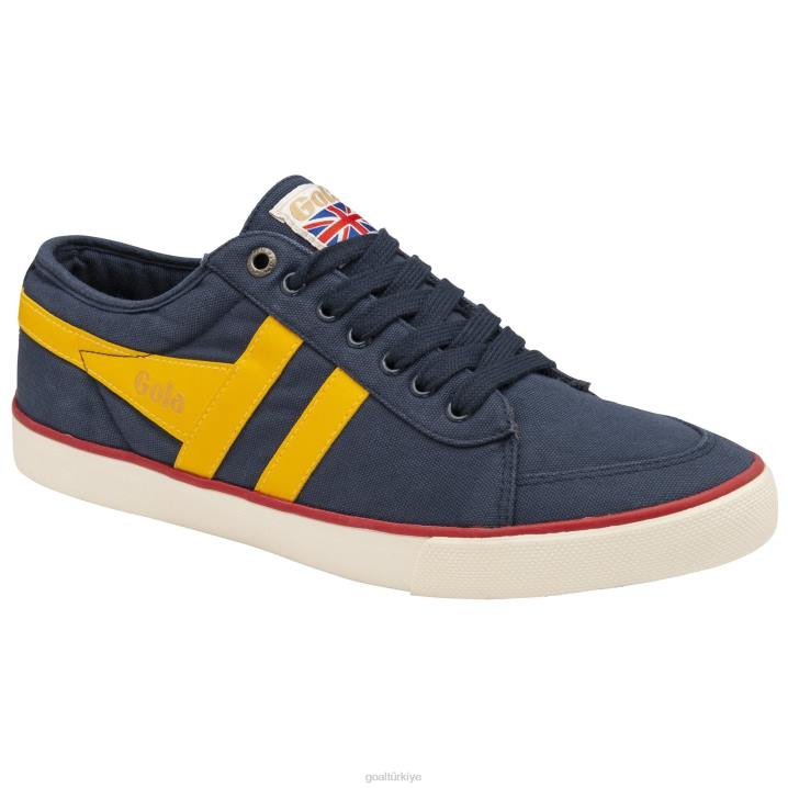 ayakkabı Z2PF93 erkekler Gola vegan klasikleri comet plimsoll spor ayakkabı 4 lacivert/güneş/kırmızı