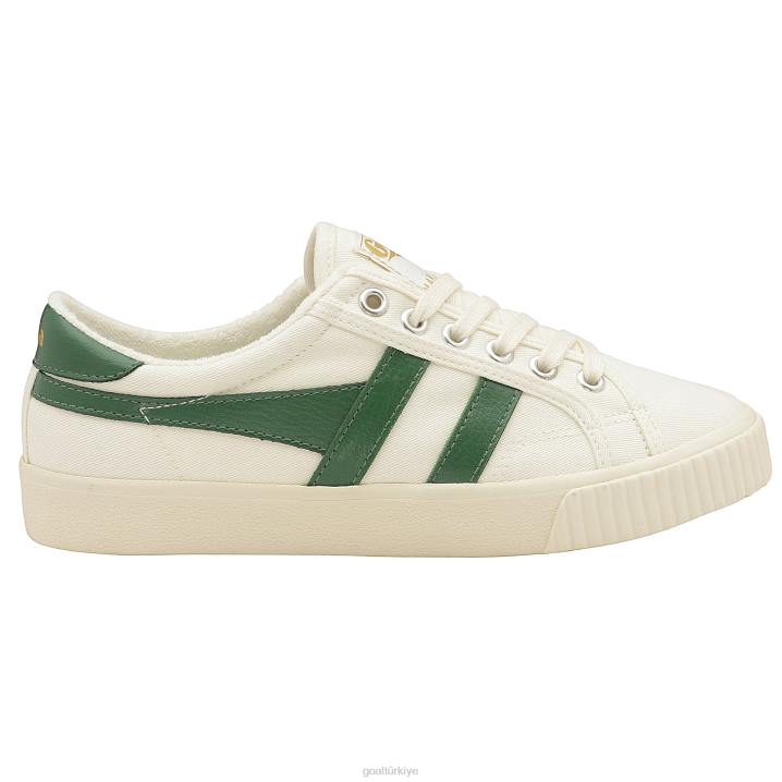 ayakkabı Z2PF98 erkekler Gola vegan klasikleri tenis mark cox spor ayakkabı kırık beyaz/koyu yeşil