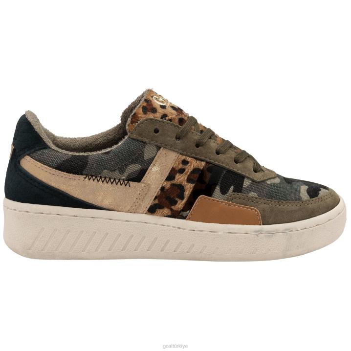 ayakkabı Z2PF625 kadınlar Gola klasik grandslam modu spor ayakkabı kamuflaj/leopar/çoklu