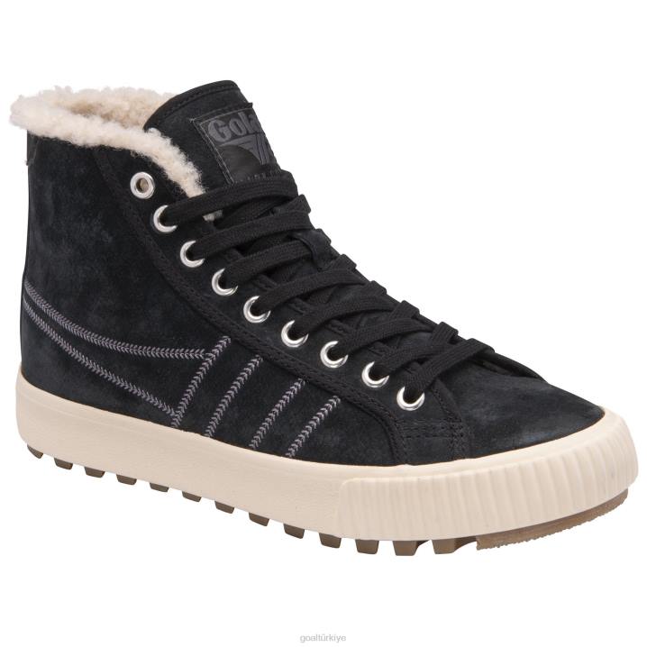 ayakkabı Z2PF304 kadınlar Gola klasikler nordic yüksek plimsolls siyah