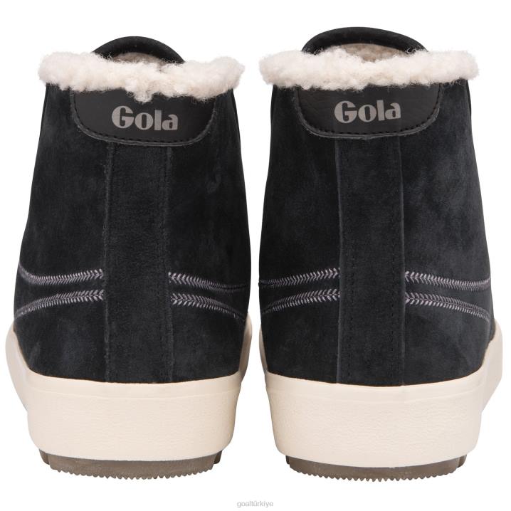 ayakkabı Z2PF304 kadınlar Gola klasikler nordic yüksek plimsolls siyah