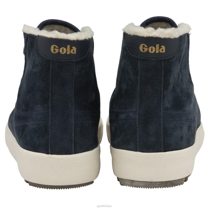 ayakkabı Z2PF305 kadınlar Gola klasikler nordic yüksek plimsolls Donanma
