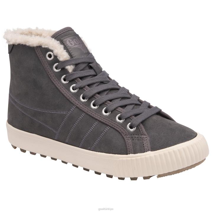 ayakkabı Z2PF306 kadınlar Gola klasikler nordic yüksek plimsolls kül