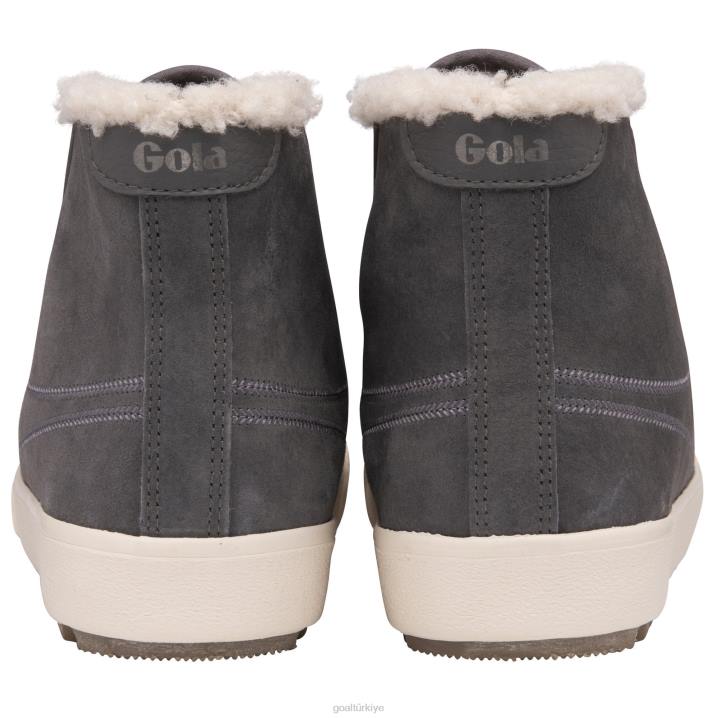 ayakkabı Z2PF306 kadınlar Gola klasikler nordic yüksek plimsolls kül