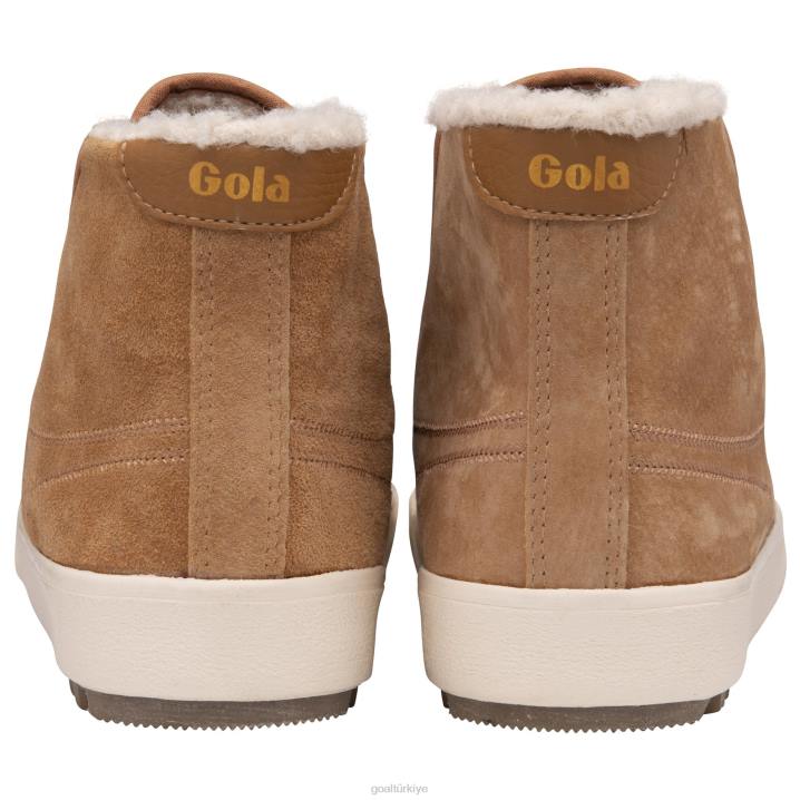 ayakkabı Z2PF308 kadınlar Gola klasikler nordic yüksek plimsolls hafif karamel