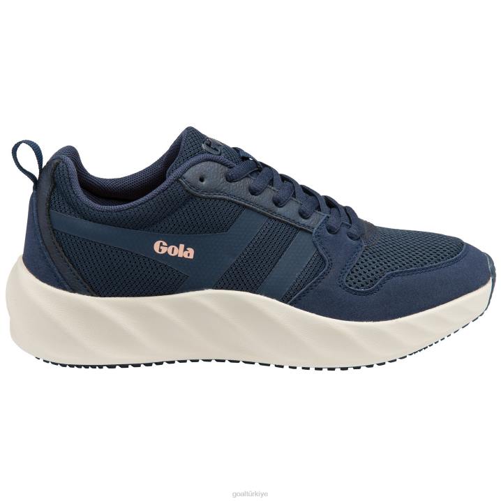 ayakkabı Z2PF523 kadınlar Gola performans lansen spor ayakkabı lacivert/çiçek