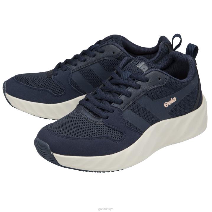 ayakkabı Z2PF523 kadınlar Gola performans lansen spor ayakkabı lacivert/çiçek