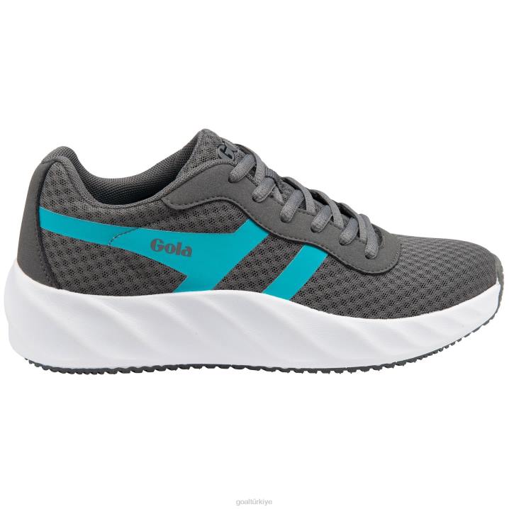 ayakkabı Z2PF530 kadınlar Gola performans draken spor ayakkabı kömür/teal