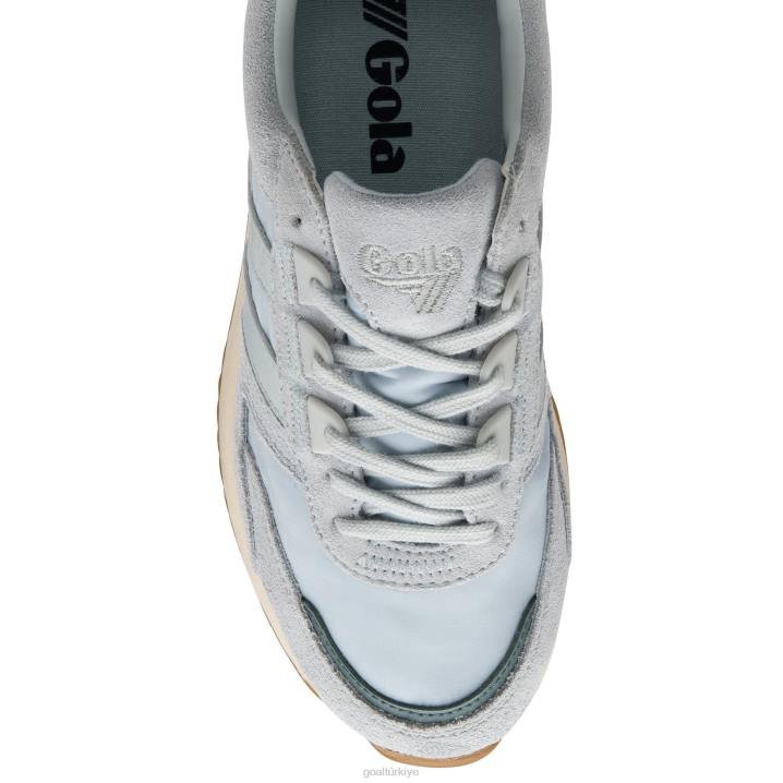 ayakkabı Z2PF341 kadınlar Gola klasik chicago spor ayakkabı buz mavisi/kayrak