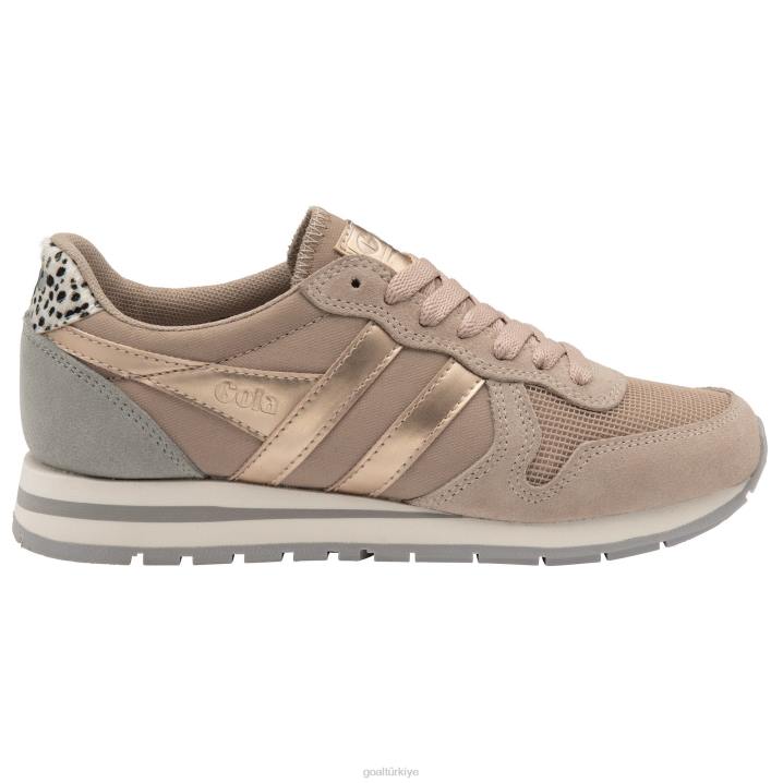 ayakkabı Z2PF373 kadınlar Gola klasik daytona jungle spor ayakkabı allık pembe/çita
