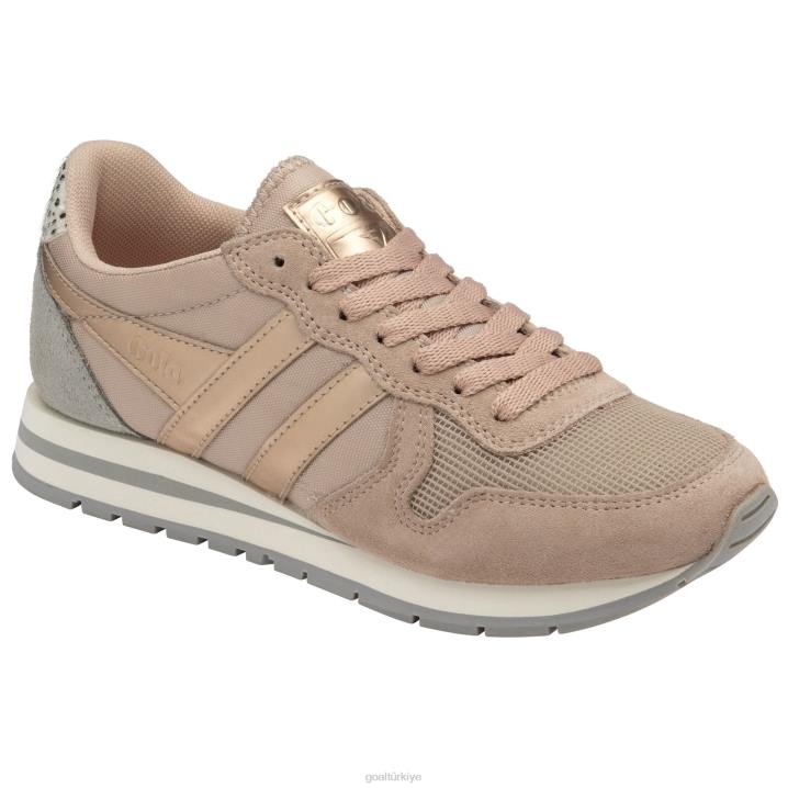 ayakkabı Z2PF373 kadınlar Gola klasik daytona jungle spor ayakkabı allık pembe/çita