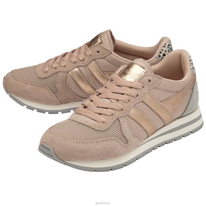 ayakkabı Z2PF373 kadınlar Gola klasik daytona jungle spor ayakkabı allık pembe/çita