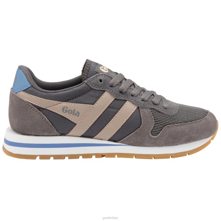 ayakkabı Z2PF375 kadınlar Gola klasik daytona spor ayakkabı gölge/çiçek/manzara mavisi