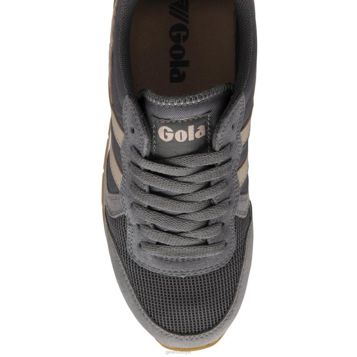 ayakkabı Z2PF375 kadınlar Gola klasik daytona spor ayakkabı gölge/çiçek/manzara mavisi