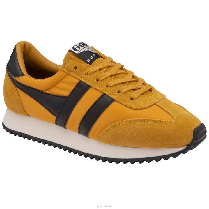 ayakkabı Z2PF386 kadınlar Gola klasik boston \'78 spor ayakkabı güneş/siyah