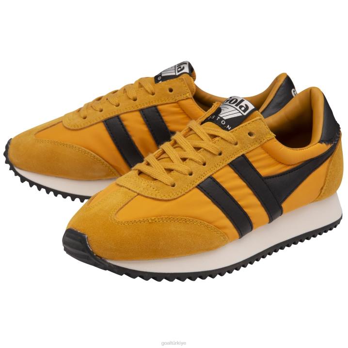 ayakkabı Z2PF386 kadınlar Gola klasik boston \'78 spor ayakkabı güneş/siyah