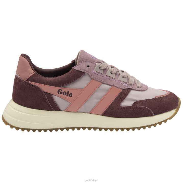 ayakkabı Z2PF400 kadınlar Gola klasik chicago spor ayakkabı pastel pembe/mercan pembesi