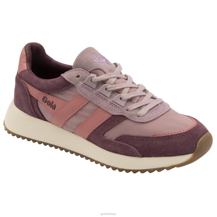ayakkabı Z2PF400 kadınlar Gola klasik chicago spor ayakkabı pastel pembe/mercan pembesi