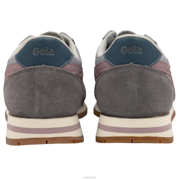 ayakkabı Z2PF412 kadınlar Gola klasik daytona spor ayakkabı açık gri/kül/pastel pembe