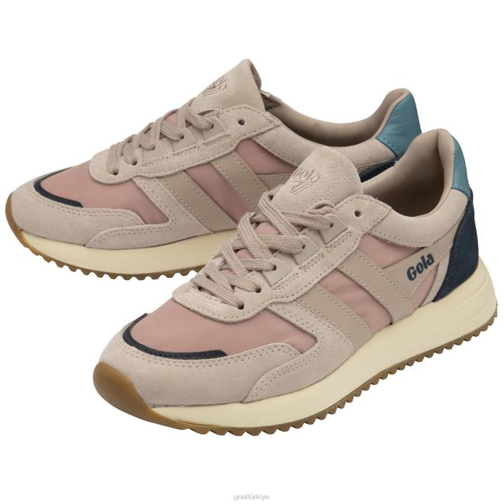 ayakkabı Z2PF421 kadınlar Gola klasik chicago spor ayakkabı çiçek/okyanus