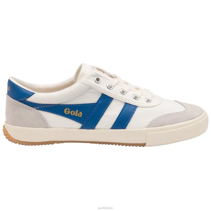ayakkabı Z2PF426 kadınlar Gola klasik badminton plimsoll spor ayakkabı kırık beyaz/safir