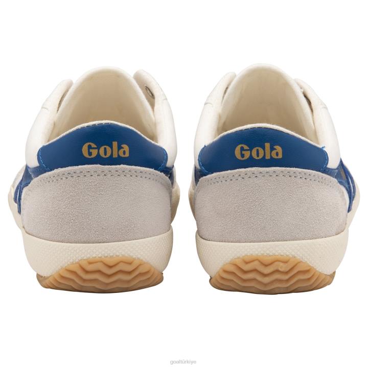 ayakkabı Z2PF426 kadınlar Gola klasik badminton plimsoll spor ayakkabı kırık beyaz/safir