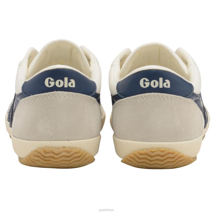 ayakkabı Z2PF511 kadınlar Gola klasik badminton spor ayakkabıları kırık beyaz/baltık