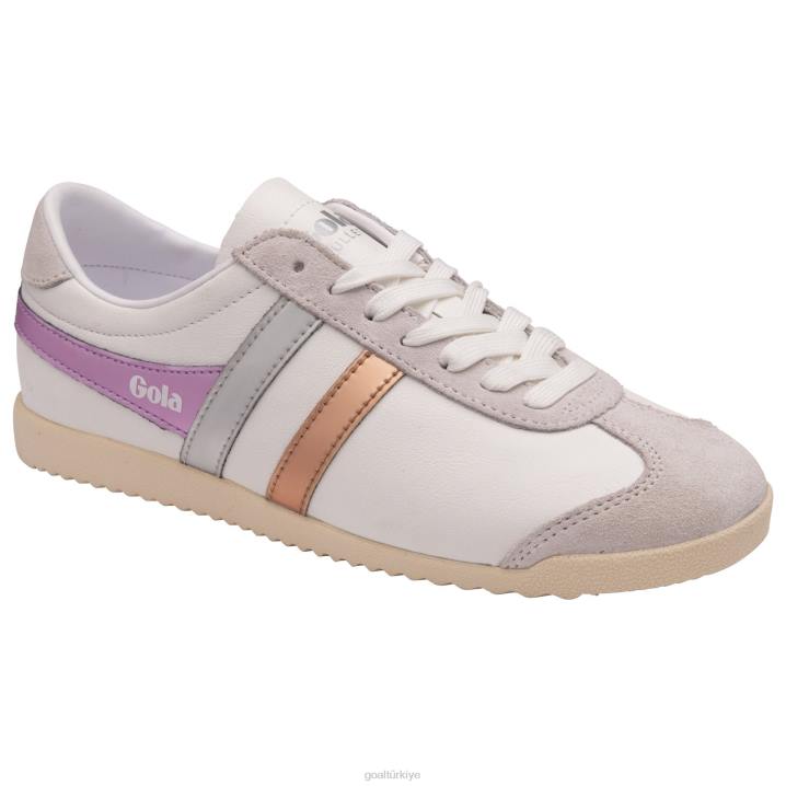 ayakkabı Z2PF565 kadınlar Gola klasik mermi trident spor ayakkabı beyaz/pembe/leylak