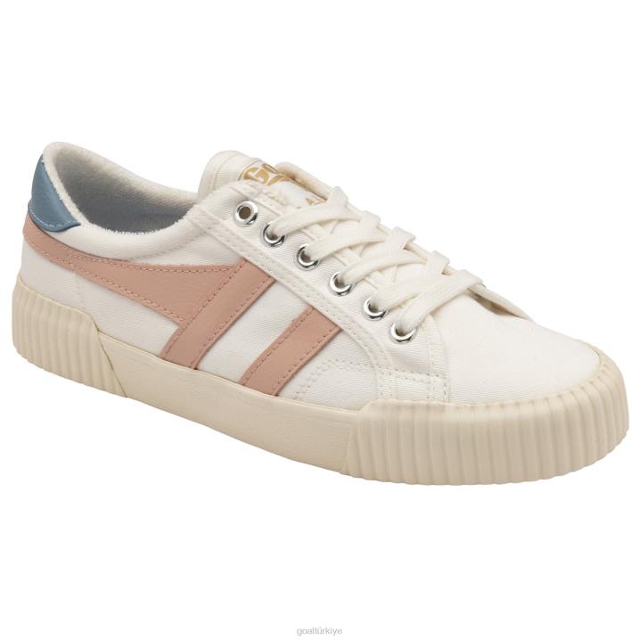 ayakkabı Z2PF428 kadınlar Gola vegan klasikleri ralli plimsoll spor ayakkabı kırık beyaz/inci pembesi/buzdağı