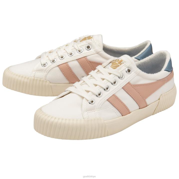 ayakkabı Z2PF428 kadınlar Gola vegan klasikleri ralli plimsoll spor ayakkabı kırık beyaz/inci pembesi/buzdağı