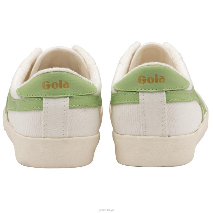 ayakkabı Z2PF430 kadınlar Gola vegan klasikleri tenis mark cox spor ayakkabı 8 kırık beyaz/patina yeşili