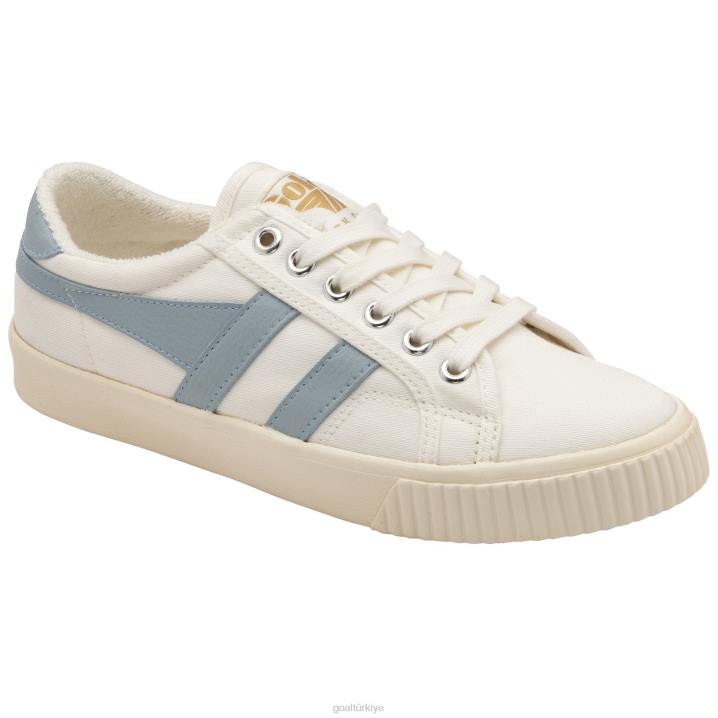 ayakkabı Z2PF431 kadınlar Gola vegan klasikleri tenis mark cox spor ayakkabı 8 kırık beyaz/buz mavisi