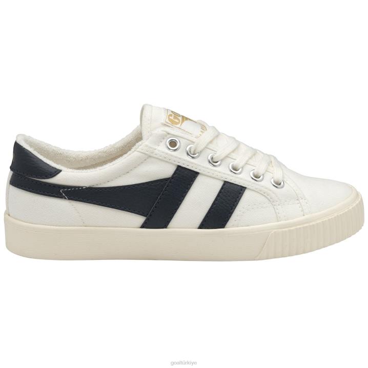 ayakkabı Z2PF447 kadınlar Gola vegan klasikleri tenis mark cox spor ayakkabı 8 kırık beyaz/lacivert