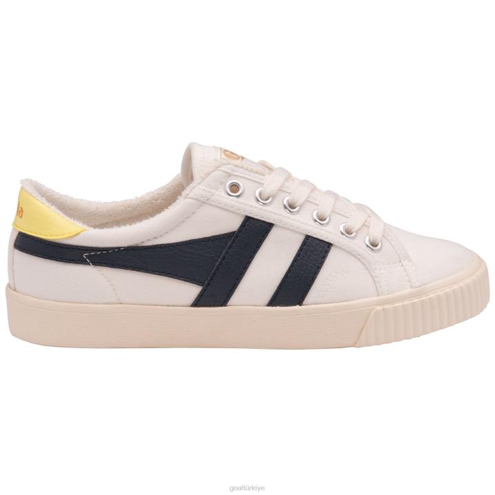 ayakkabı Z2PF460 kadınlar Gola vegan klasikleri tenis mark cox spor ayakkabı 8 kırık beyaz/lacivert/sahne ışığı