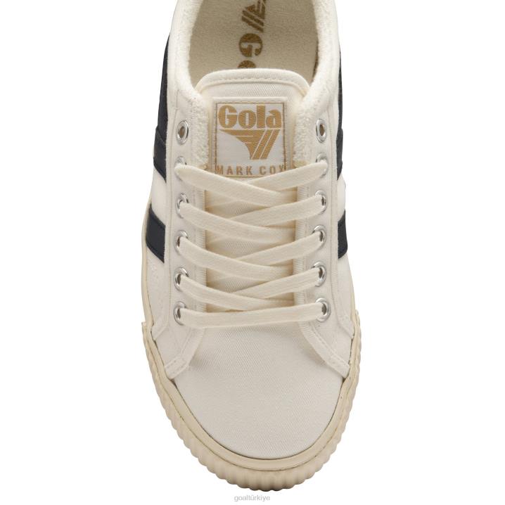 ayakkabı Z2PF460 kadınlar Gola vegan klasikleri tenis mark cox spor ayakkabı 8 kırık beyaz/lacivert/sahne ışığı
