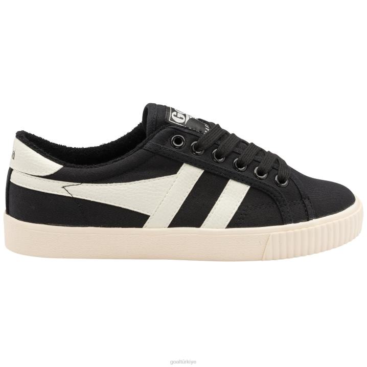 ayakkabı Z2PF461 kadınlar Gola vegan klasikleri tenis mark cox spor ayakkabı 8 siyah/kırık beyaz