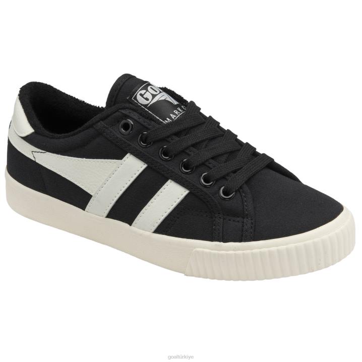 ayakkabı Z2PF461 kadınlar Gola vegan klasikleri tenis mark cox spor ayakkabı 8 siyah/kırık beyaz