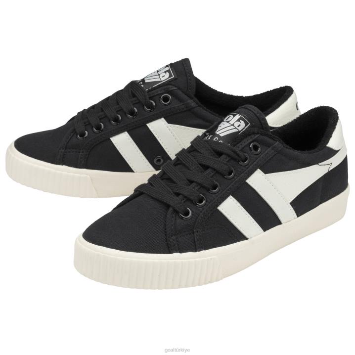 ayakkabı Z2PF461 kadınlar Gola vegan klasikleri tenis mark cox spor ayakkabı 8 siyah/kırık beyaz