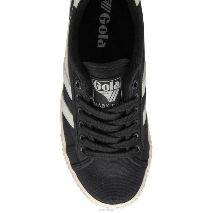 ayakkabı Z2PF461 kadınlar Gola vegan klasikleri tenis mark cox spor ayakkabı 8 siyah/kırık beyaz