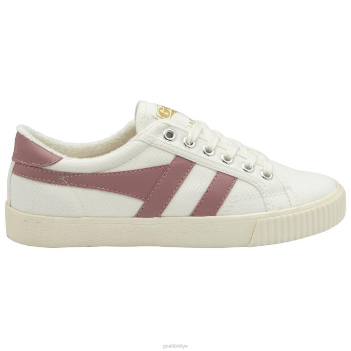 ayakkabı Z2PF492 kadınlar Gola vegan klasikleri tenis mark cox spor ayakkabı 8 kırık beyaz/tozlu gül