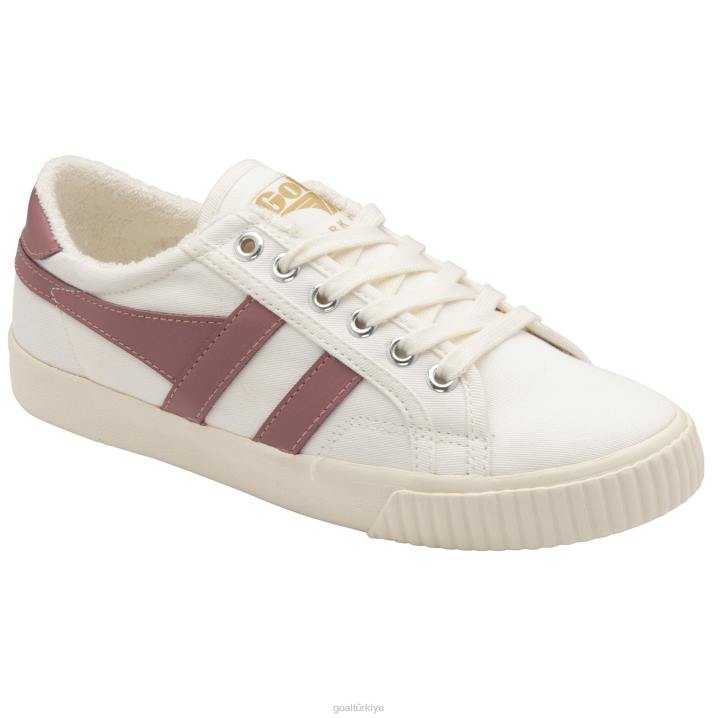 ayakkabı Z2PF492 kadınlar Gola vegan klasikleri tenis mark cox spor ayakkabı 8 kırık beyaz/tozlu gül