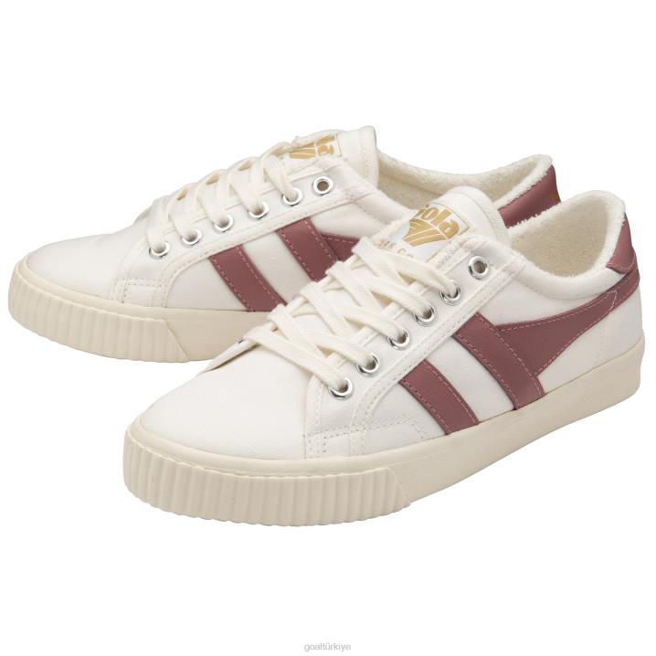ayakkabı Z2PF492 kadınlar Gola vegan klasikleri tenis mark cox spor ayakkabı 8 kırık beyaz/tozlu gül