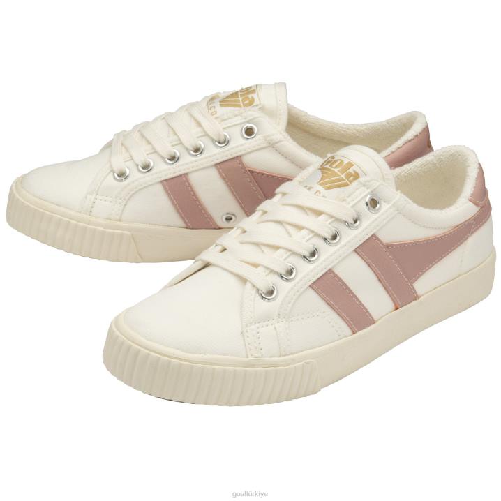 ayakkabı Z2PF496 kadınlar Gola vegan klasikleri tenis mark cox spor ayakkabı 9 kırık beyaz/tebeşir pembesi