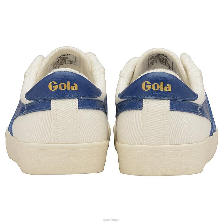ayakkabı Z2PF505 kadınlar Gola vegan klasikleri tenis mark cox spor ayakkabı 9 kırık beyaz/eski mavi