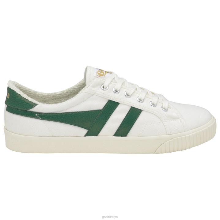 ayakkabı Z2PF506 kadınlar Gola vegan klasikleri tenis mark cox spor ayakkabı 9 kırık beyaz/koyu yeşil
